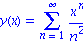 y(x) = Sum(x^n/n^2, n = 1 .. infinity)