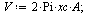 `:=`(V, `+`(`*`(2, `*`(Pi, `*`(xc, `*`(A)))))); 1