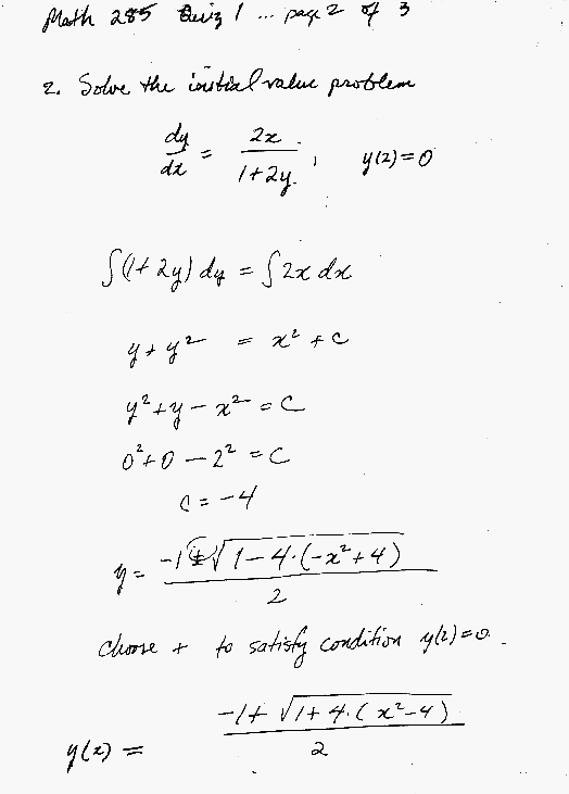 2. (-1+sqrt(1+4(x^2-4)))/2